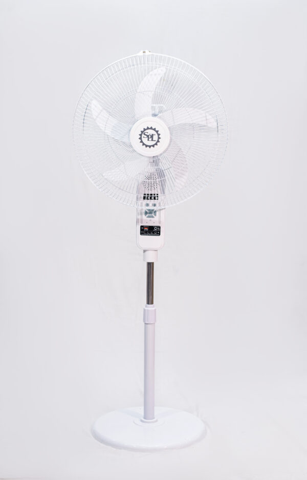 Model RSF-BR18.  ACDC 18 inches Rechargeable fan with MP3, FM,4bulbs USB output