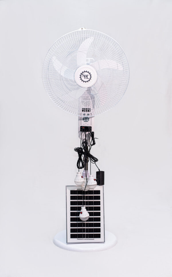 Model RSF-BR18.  ACDC 18 inches Rechargeable fan with MP3, FM,4bulbs USB output - Image 7