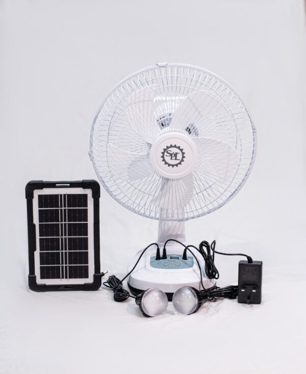 Rechargeable table fan